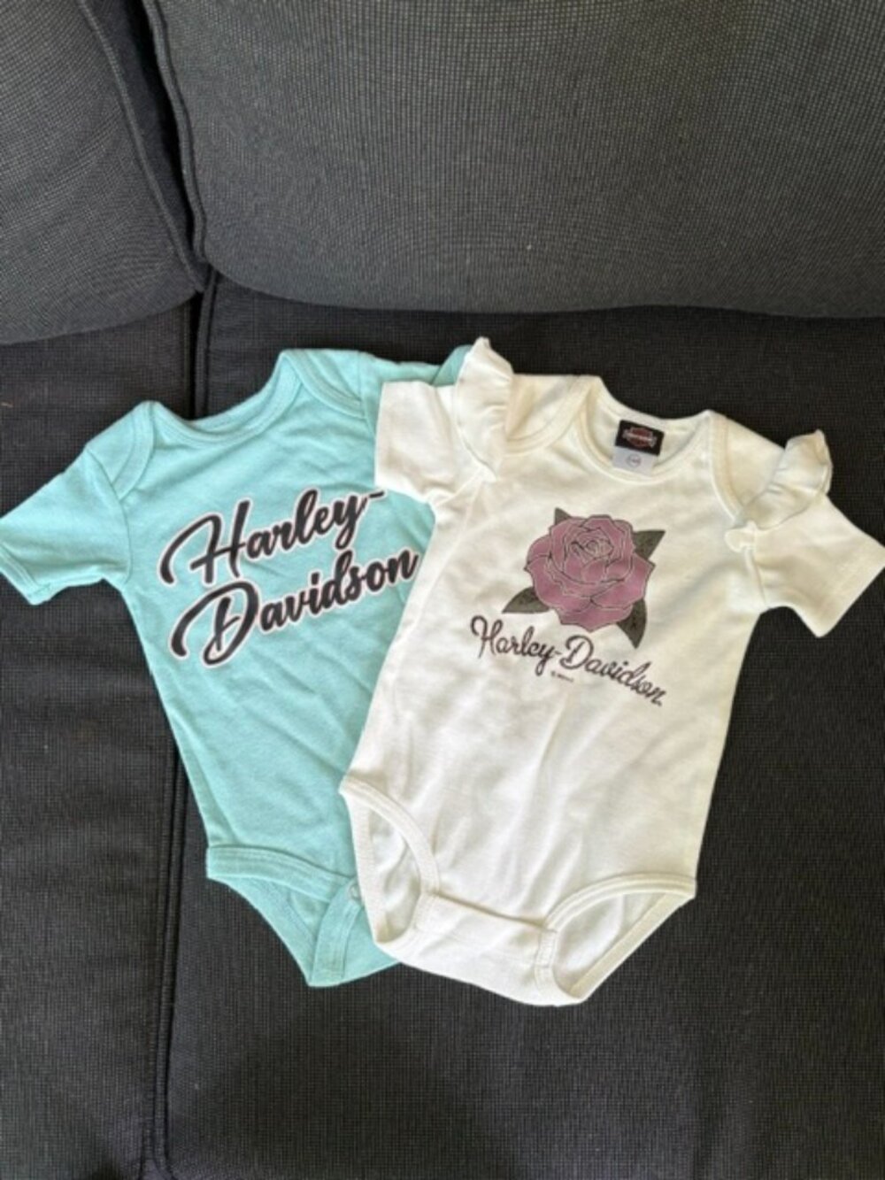 HARLEY DAVIDSON INFANT GIRLS ONESIE